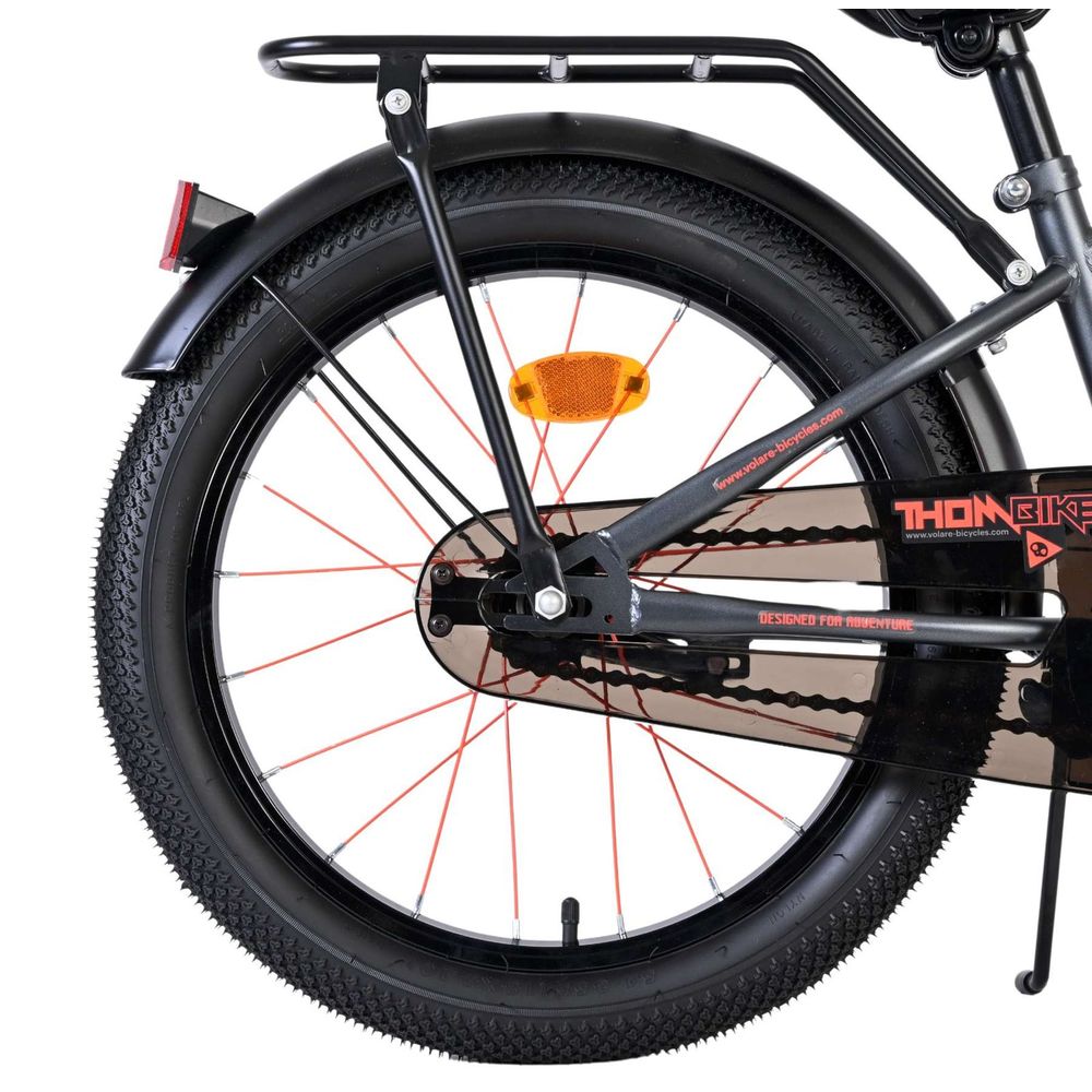 Volare dječji bicikl Thombike 18″ narančasto-sive boje slika 2