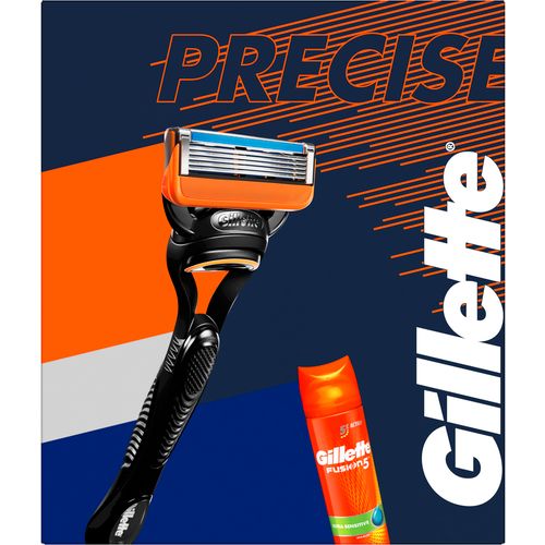 Gillette Poklon paket brijač & gel za brijanje 200 ml slika 2