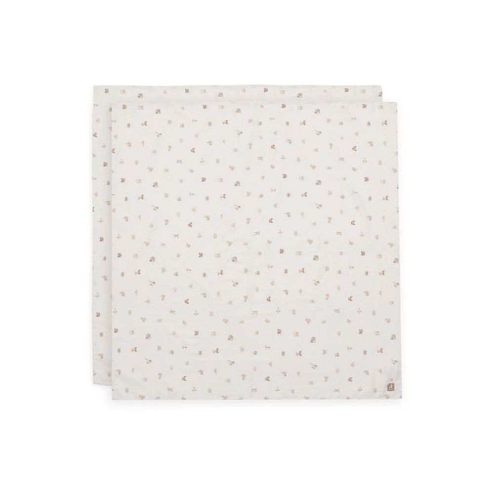 Jollein Muslin pelene za povijanje Animal Friends 115x115cm, 2kom slika 1