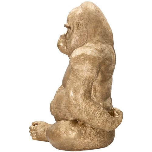 Mauro Ferretti Dekoracija GOLD GORILLA cm 64X53X82 slika 3