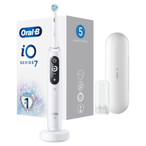 Oral-B električna četkica iO7 WHITE ALABASTER slika 4