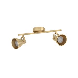 Eglo reflektor/2, gu10, 2x3w, mesing "seras"