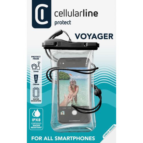 Cellularline vodootporna torbica Voyager black slika 4