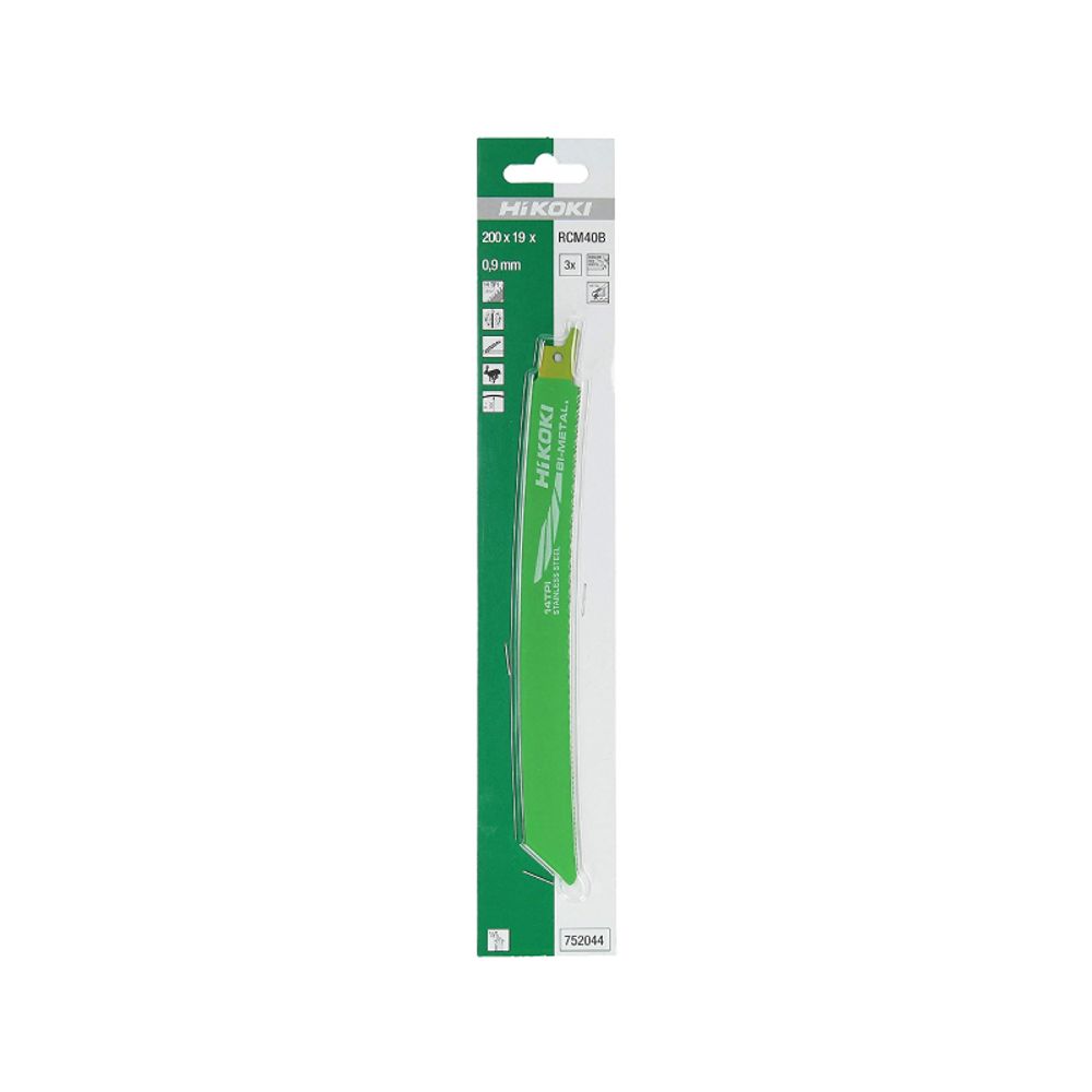 Hikoki list za recipročnu pilu 752044 (200,0 / 178,5 x 19,0 x 0,9 mm; inox) slika 3