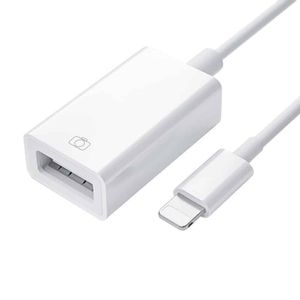 Yesido - OTG kabelski adapter (GS10) - Lightning na USB- Plug & Play- 5Gbps - bijeli