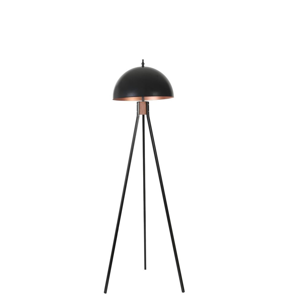 Fısco Tripod Crni Lambader sa Velikim Retro Šeširom slika 4