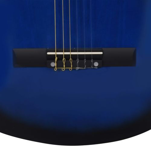 Klasična gitara za početnike s torbom plava 3/4 36 " slika 15