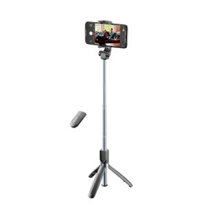 Cellularline Bluetooth selfie stick tripod crni