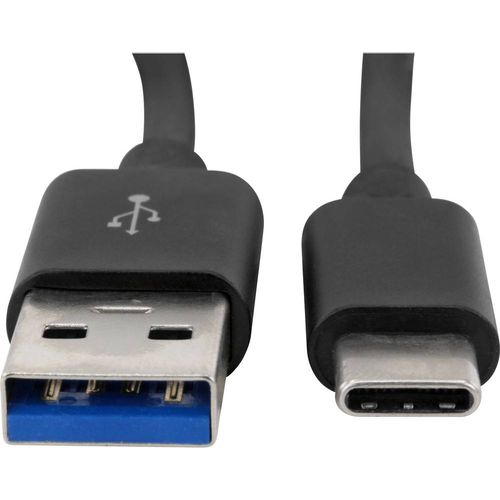 Ansmann USB kabel USB 3.2 gen. 1 (USB 3.0) USB-A utikač, USB-C® utikač 1.20 m crna aluminijski utikač, TPE plašt, utikač primjenjiv s obje strane 1700-0080 slika 4