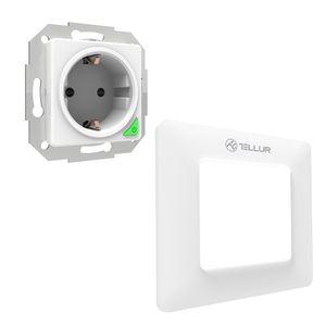 TELLUR SMART WIFI ZIDNA UTIČNICA, 3000W, 16A, BIJELA