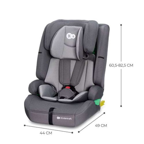 Kinderkraft Autosediste Safety Fix 2 I Size Grey slika 13