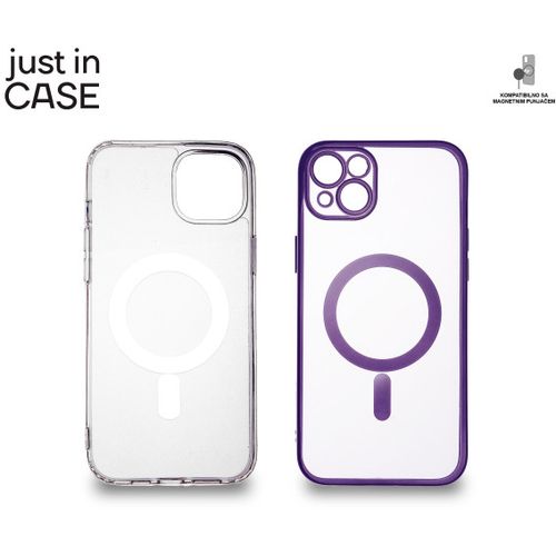 2u1 Extra case MAG MIX paket LjUBIČASTI za iPhone 14 Plus slika 1