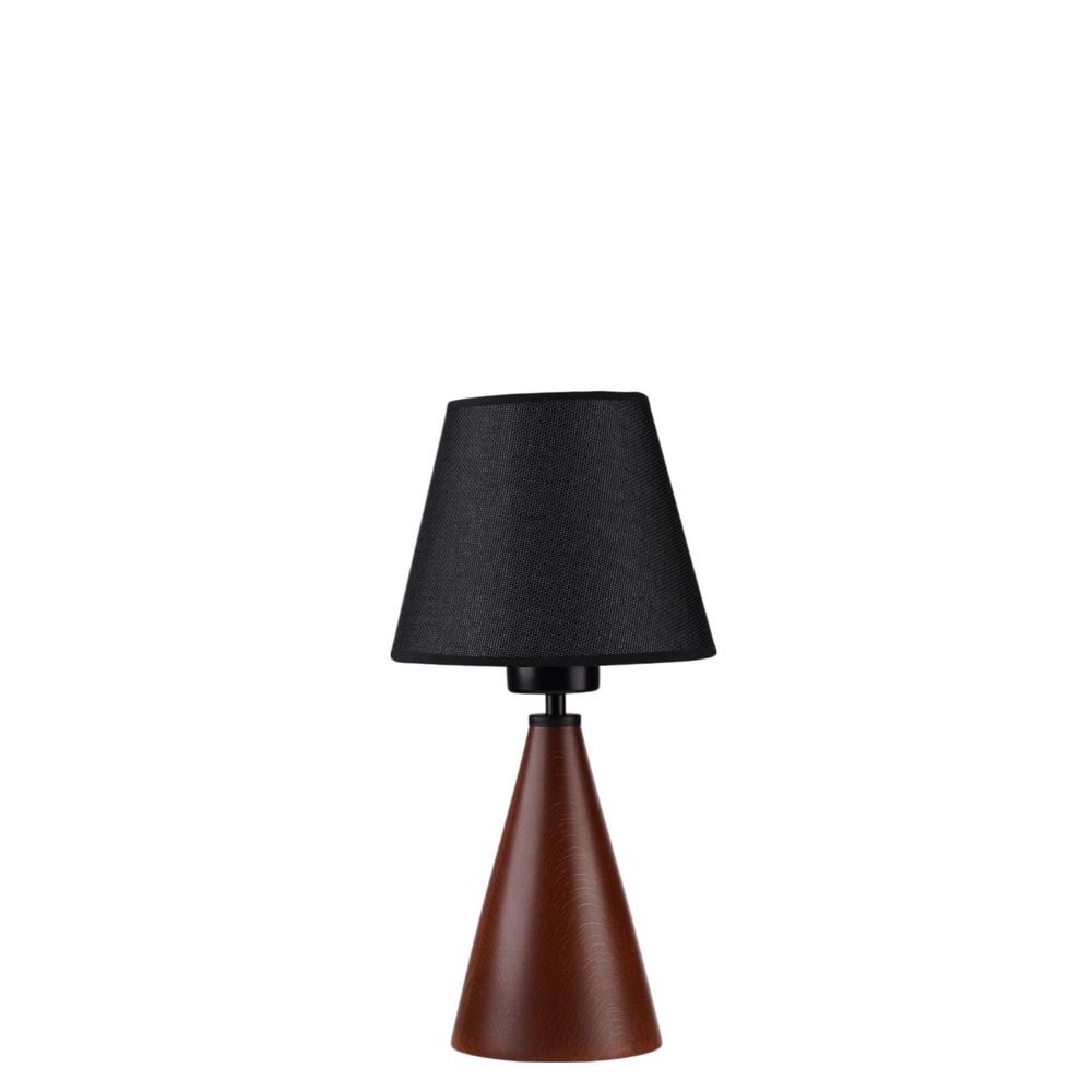 Opviq Stolna lampa 804, crna, orah slika 4