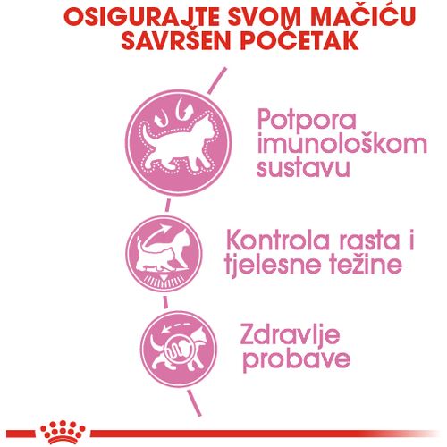 ROYAL CANIN FHN KITTEN Sterilised, potpuna i uravnotežena hrana za mačke, specijalno za sterilizirane/kastrirane mačiće (od 6 do 12 mjeseci starosti), 400 g slika 6