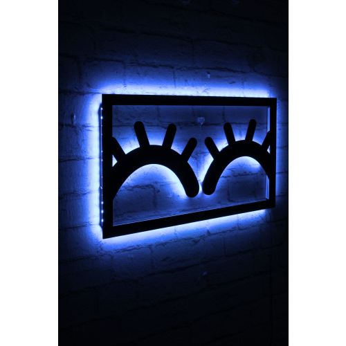 Wallity Ukrasna LED rasvjeta, Sleepy Eyes - Blue slika 2