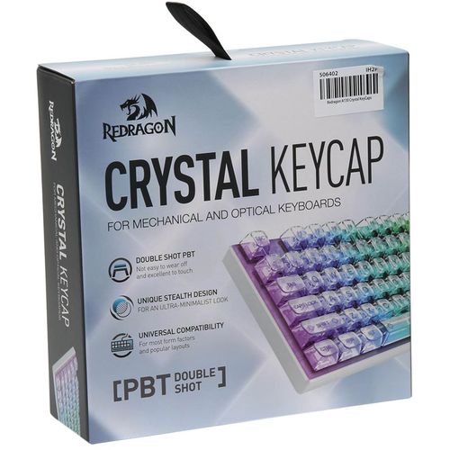 REDRAGON KEYBOARD KEYCAPS CRYSTAL A135 - 147 pcs slika 3