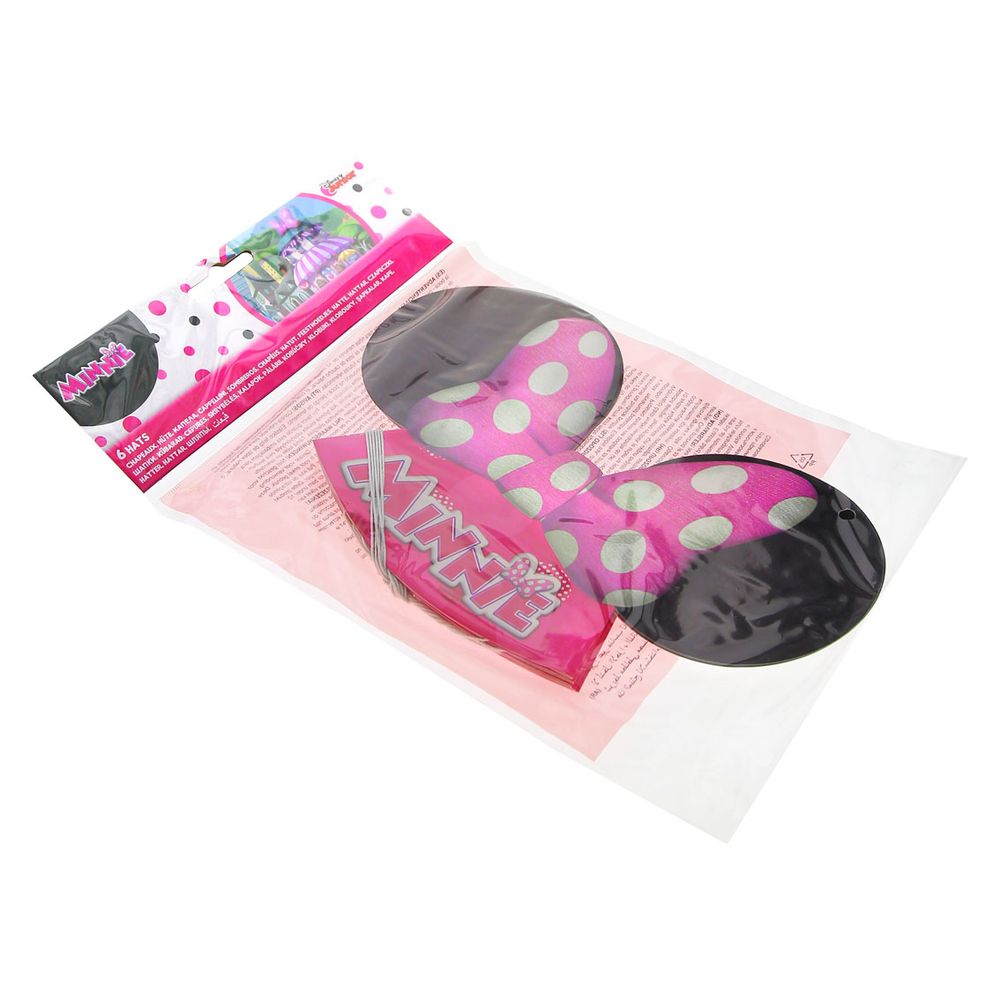 Papirna kapa Disney Minnie Mouse - 6 komada slika 2