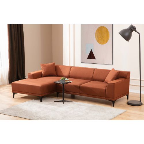 Atelier Del Sofa Kutna garnitura, naranča, Petra L Corner - Orange slika 3