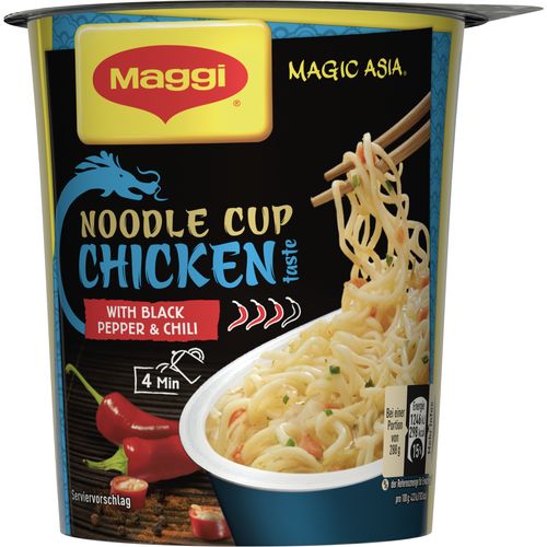 Maggi Noodle Cup Instant rezanci s okusom piletine 63 g slika 2