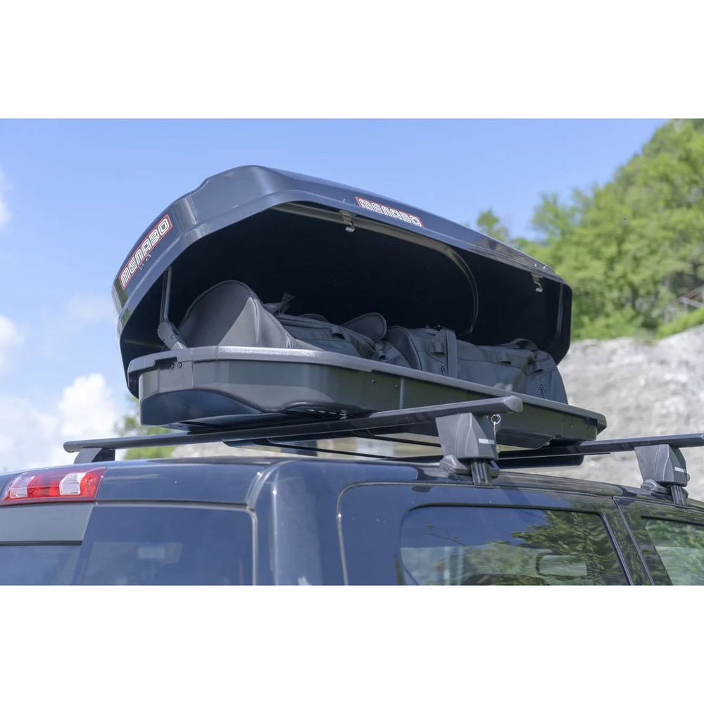 MENABO Krovni kofer SATELLITE Dark 330, 141x34,7x77cm slika 4