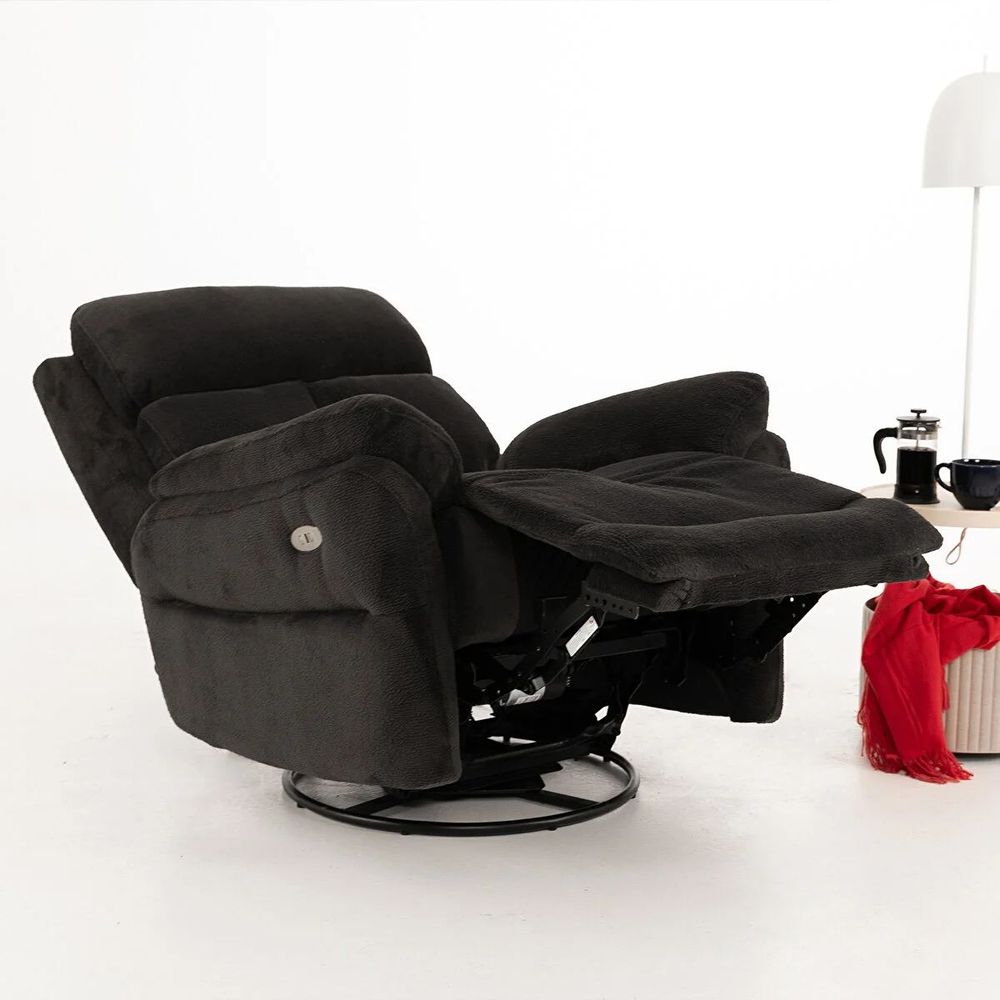 Električni Relax Fotelja Comfera - Crna slika 3