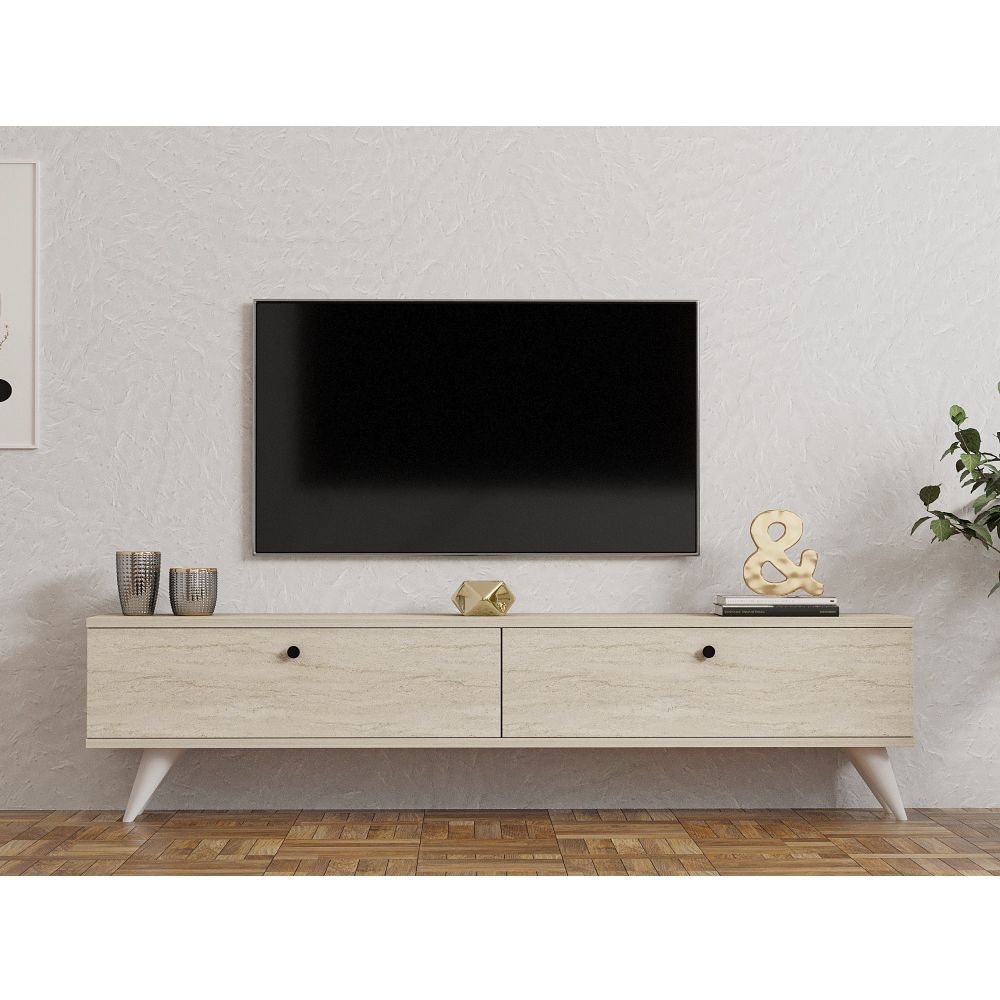 TV stalak Paris - boja: Travertine slika 2