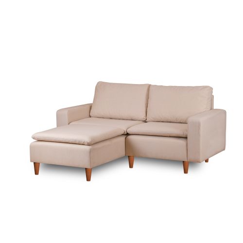 Atelier Del Sofa Kutna garnitura, Krem, Lungo Mini - Cream slika 11