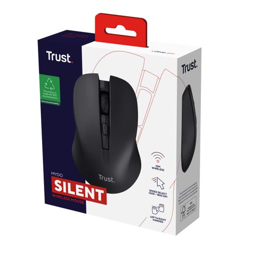 Trust Mydo miš wireless Silent Click Black  slika 5