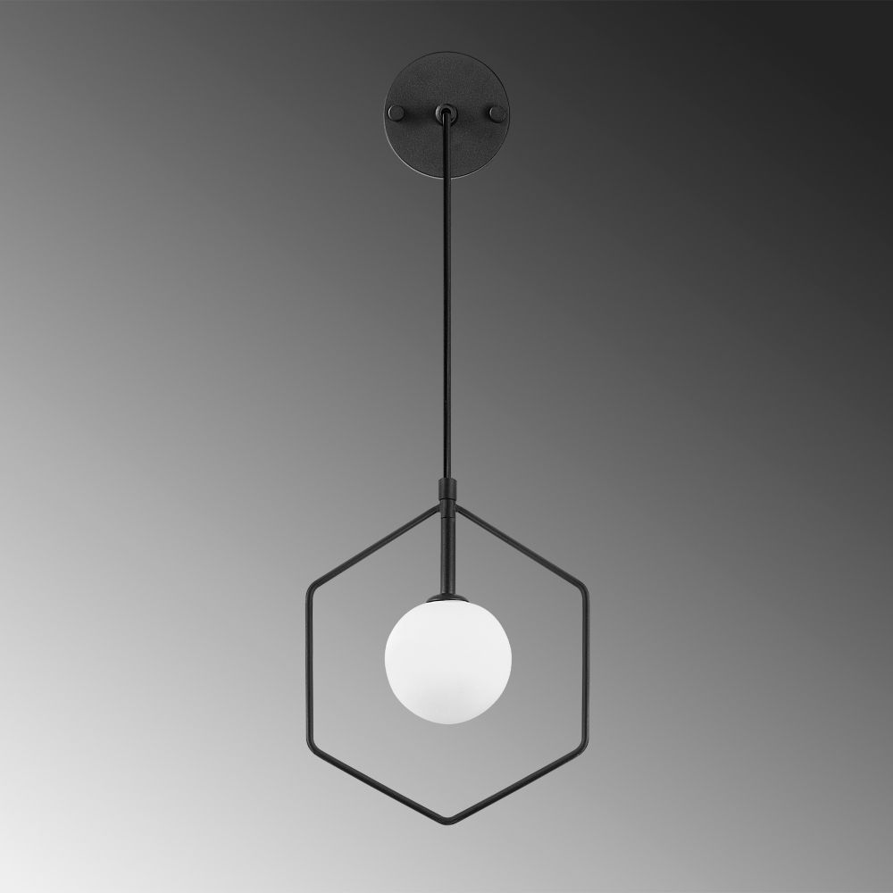 Geometri - 11105 Crno-Bijela Zidna Lampa slika 6