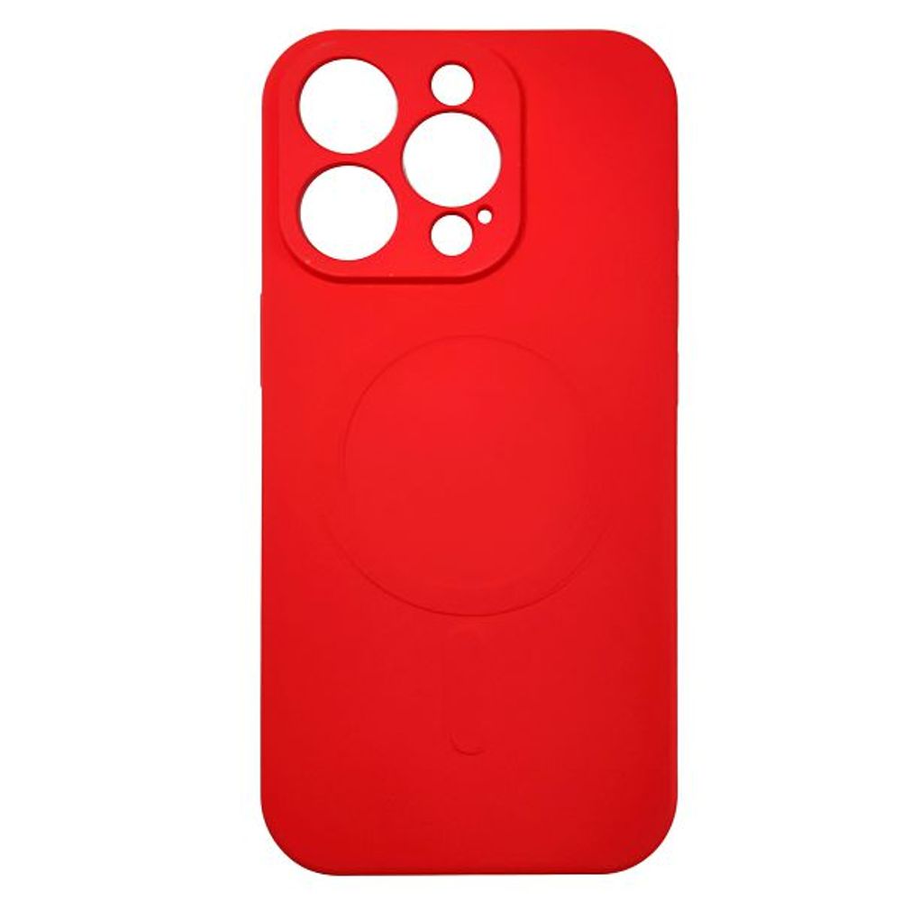 MM TPU IPHONE 16 PRO - SILICONE MIKRO MAGSAFE DARK RED slika 1