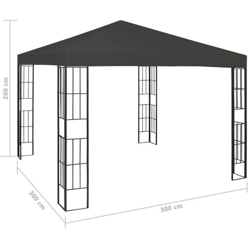 Sjenica 3 x 3 m antracit slika 27