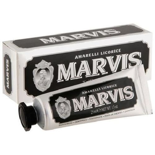 Marvis pasta za zube licorice mint 25 ml slika 1