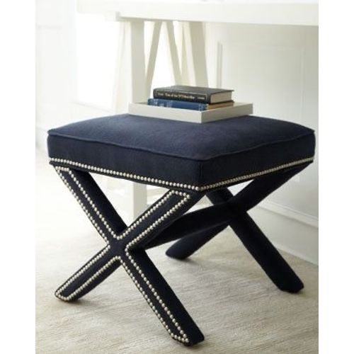 Pelona Capraz Pouffe 60 - Dark Blue Dark Blue Pouffe slika 1