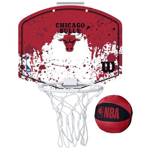 Wilson NBA Team Chicago Bulls Mini Košarkaški Obruč WTBA1302CHI slika 1