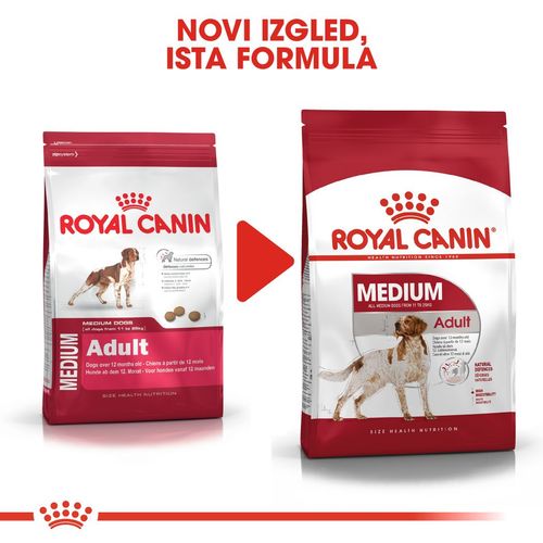 Royal Canin hrana za pse Medium Adult 4kg slika 2