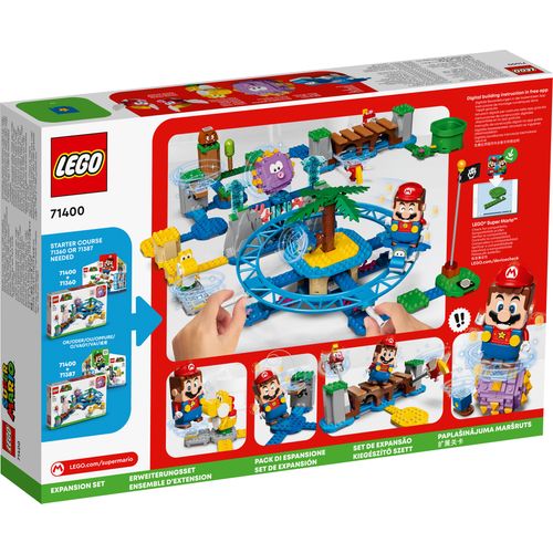 LEGO® SUPER MARIO™ 71400 big urchin u vožnji plažom slika 15