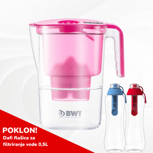 BWT Filter bokal Vida roze 2,6 L BWTVM