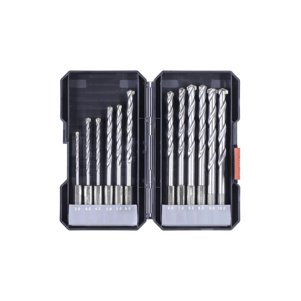 KWB set borera za kamen 12 kom u pvc kovčegu slika 2