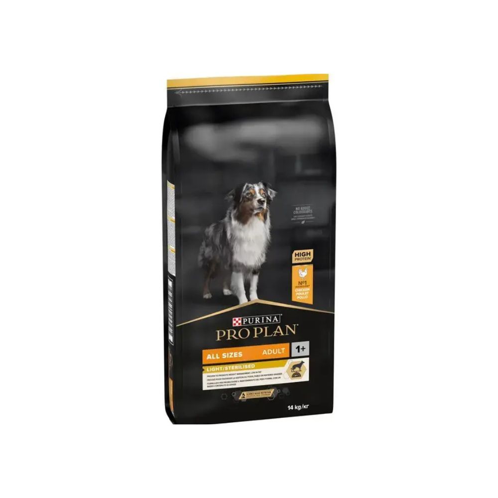 Pro Plan Adult Light/Sterilised 14 kg slika 1
