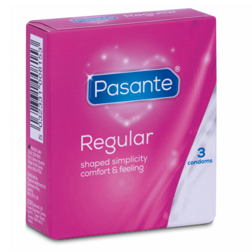 Pasante Regular kondomi 3 kom slika 1