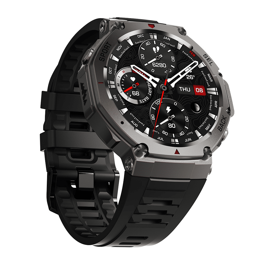 Blavec Smartwatch M-04 Falcon AMOLED GPS glasovni poziv (SWM04-GP) grafit + 1 remen slika 4