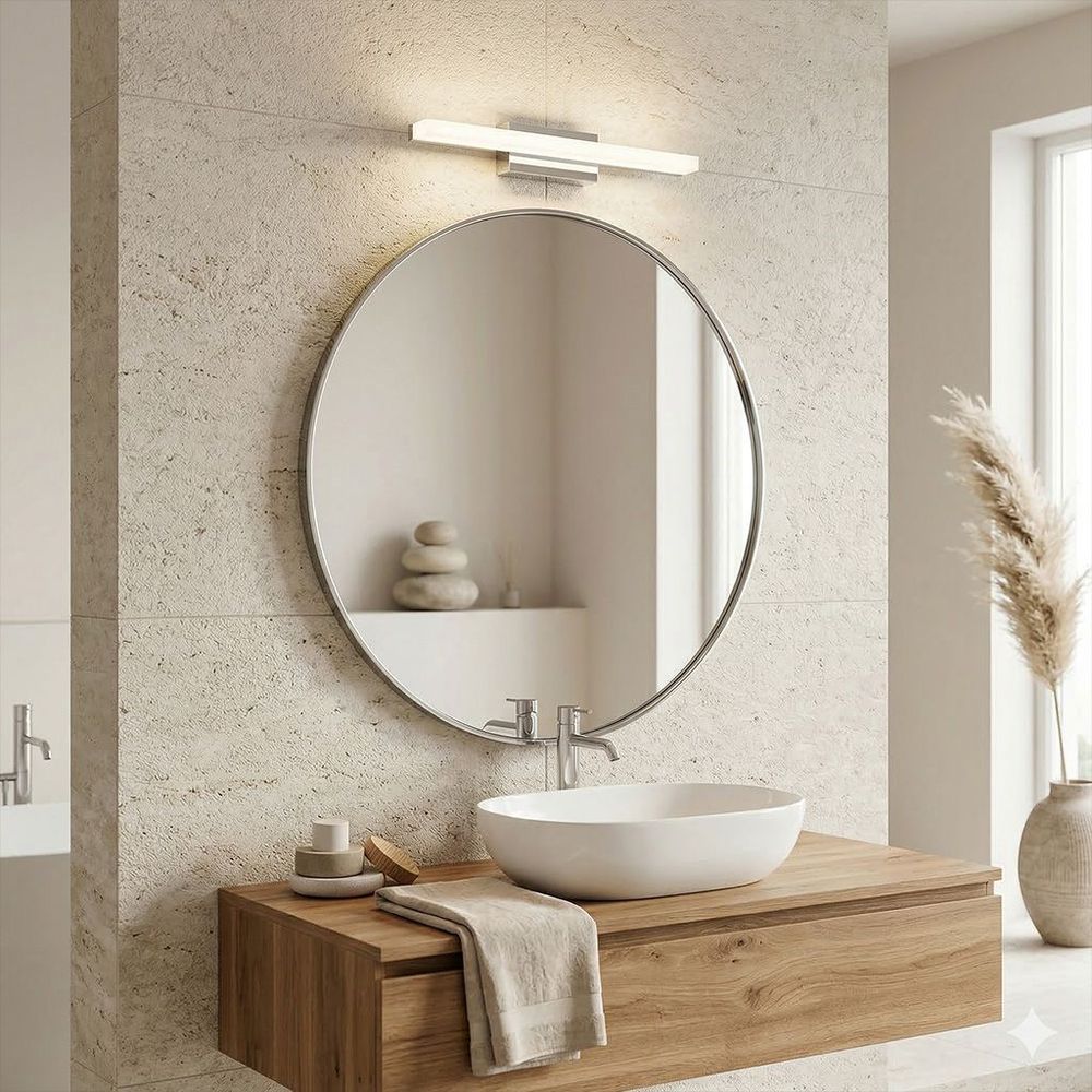 Zidni svijećnjak LED 42 cm APP1845-1W chrom slika 4