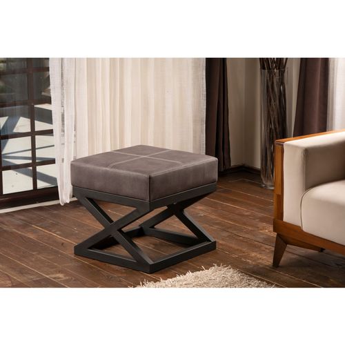 Krupa - Anthracite Anthracite Pouffe slika 1