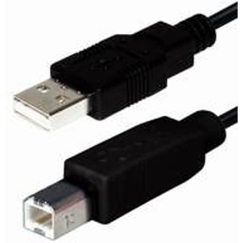 Transmedia USB 2.0 AB, Black, 1,8m slika 1