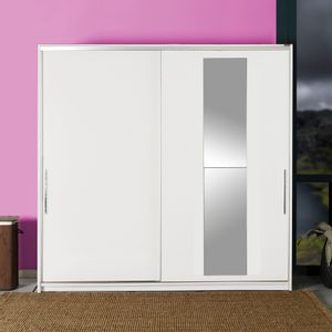 SWD-720-BB-3 White Wardrobe