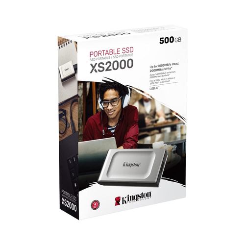 KINGSTON Portable XS2000 500GB eksterni SSD SXS2000/500G slika 3