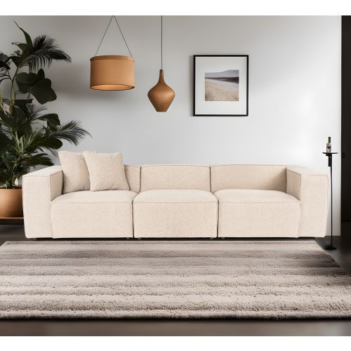 Atelier Del Sofa Trosjed, Lora 3 Seater - Peach slika 3