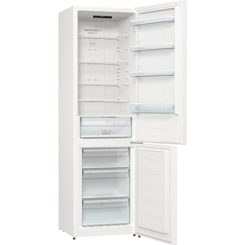 Gorenje NRK6202EW4 Kombinovani frižider, NoFrost, Visina 200 cm, Širina 60 cm, Bela boja slika 4