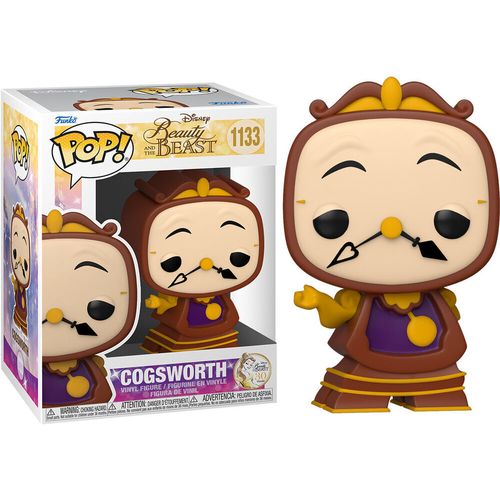 POP figure Disney Beauty and the Beast Cogsworth slika 5