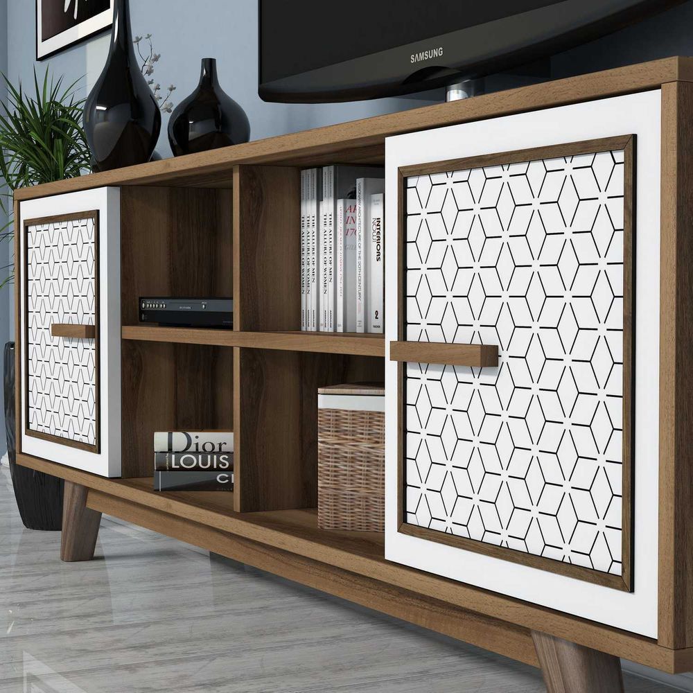 TV Komoda Ayla - Orah i Bijeli Orah slika 4